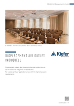 Brochure Displacement Air Outlet INDULQUELL