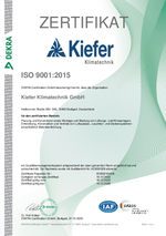 Zertifikat ISO 9001:2023