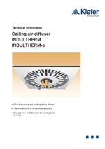 Technical Information Air Diffuser INDULTHERM